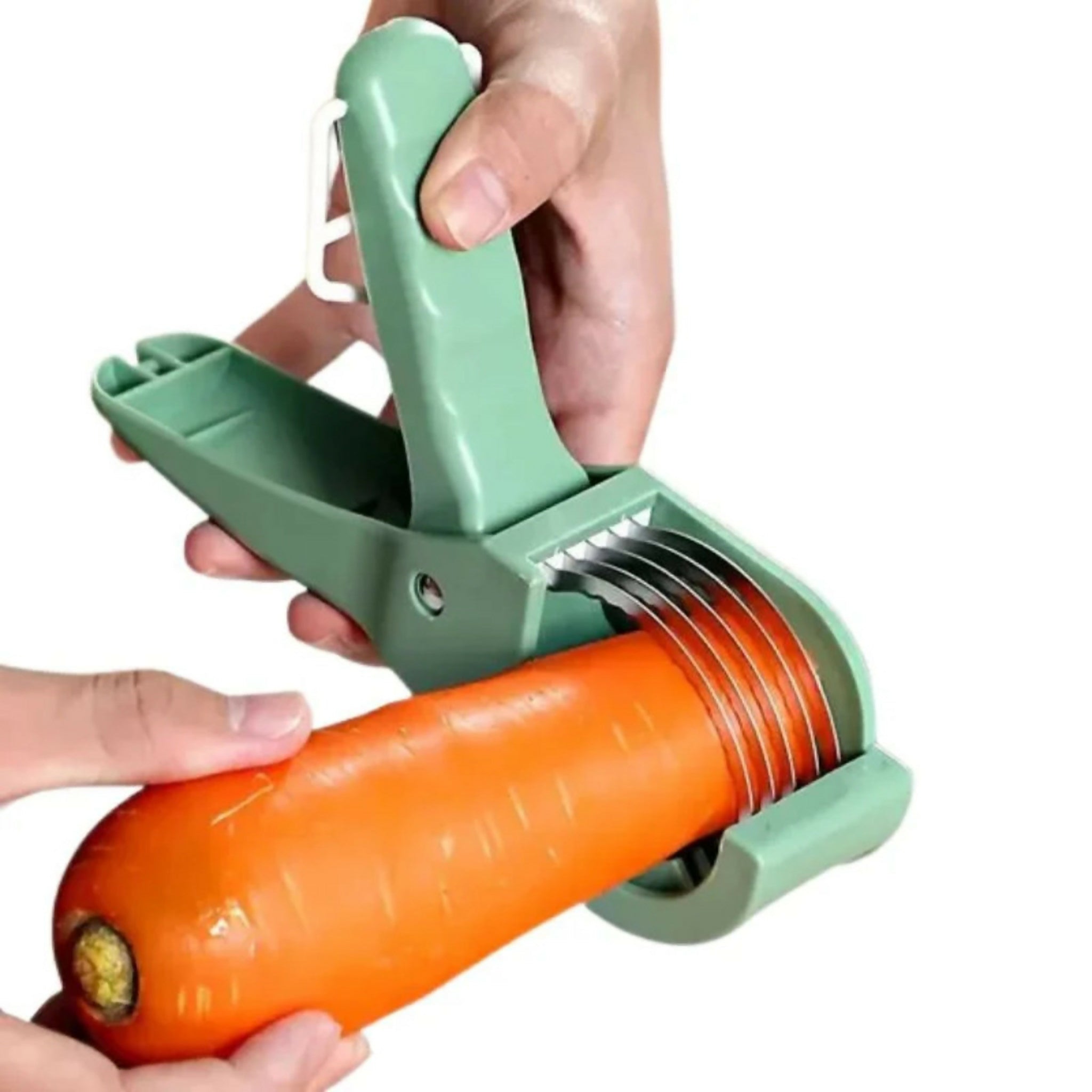 5 Blade Vegetable & Fruit Cutter and Slicer | Random Colors