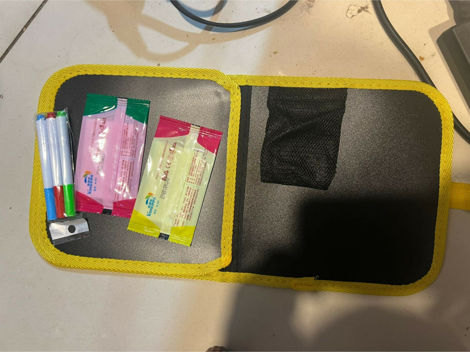 Erasable & Reusable Doodle Magic Blackboard Book with 3 Color Markers