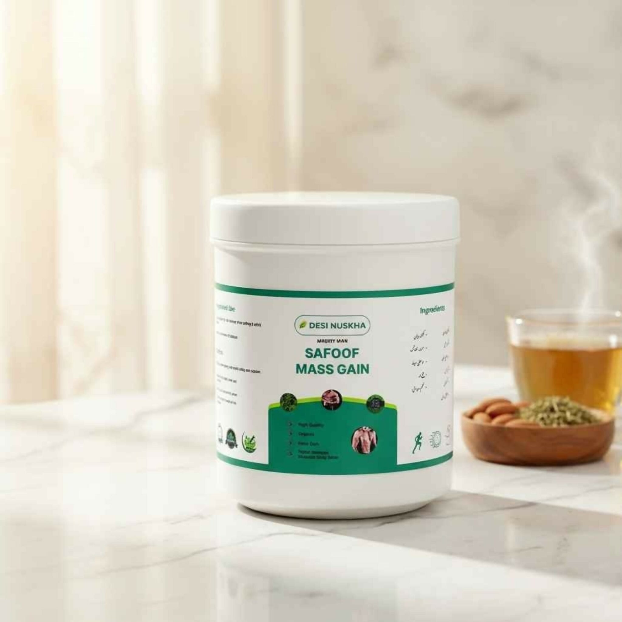 Safoof Mass Gain Herbal Weight Gain Powder