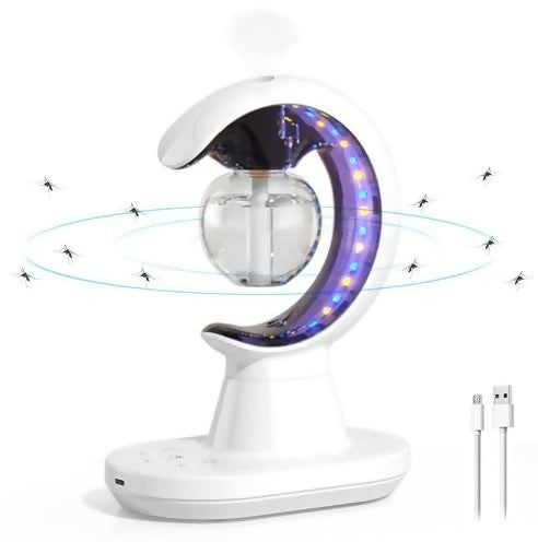 Multifunctional Smart Electric 3 In 1 Mosquito Repellent Air Humidifier LED Lamp For Home And Office Use