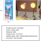 Mini Book Light with Clip – Portable LED Reading Lamp