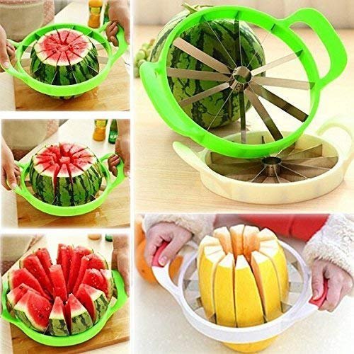 Watermelon Cutter Stainless Steel Fruit Slicer Kitchen Tool