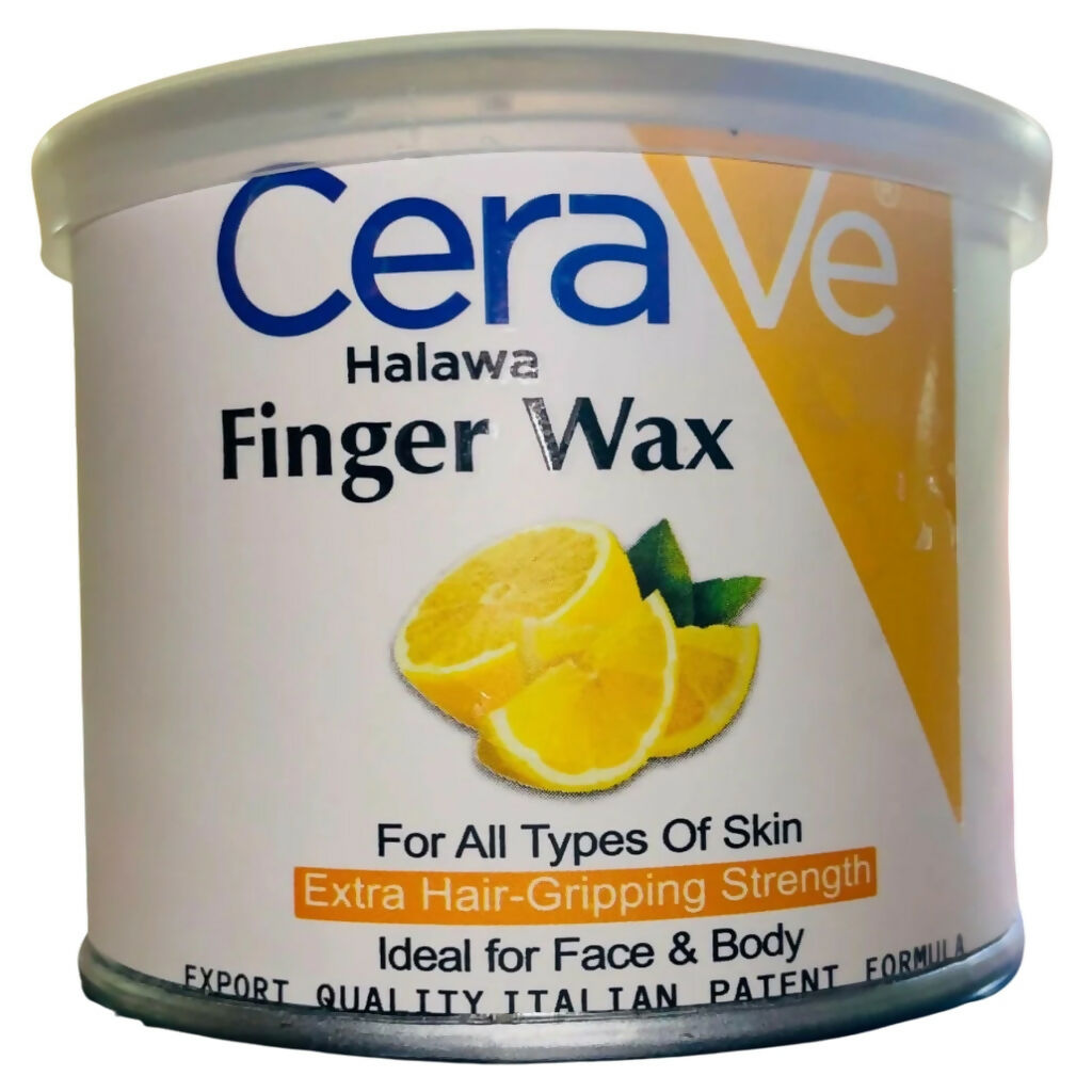 CeaVe Halawa Finger Wax, Precise Hair Removal & Skin Nourishment, for Face and Body