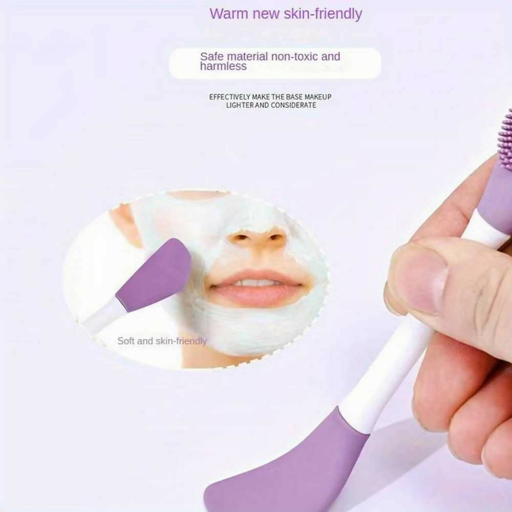 multifunctional Dual-Head Soft Gel Mask Brush