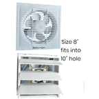 Ventilating Exhaust Fan, Efficient Ventilation with Double Action Pure