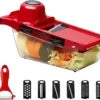 10 in 1 Mandoline Slicer Vegetable Cutter with Stainless Steel Blade Manual Potato Peeler Carrot Cheese Grater Dicer Kitchen Tool