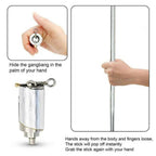 Professional Metal Appearing Cane for Magic Tricks – Portable Telescoping Pocket Staff