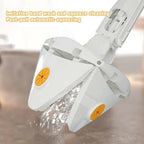 Royal’s Triangle Microfiber Mop – Self-Wringing Floor Dust Mop