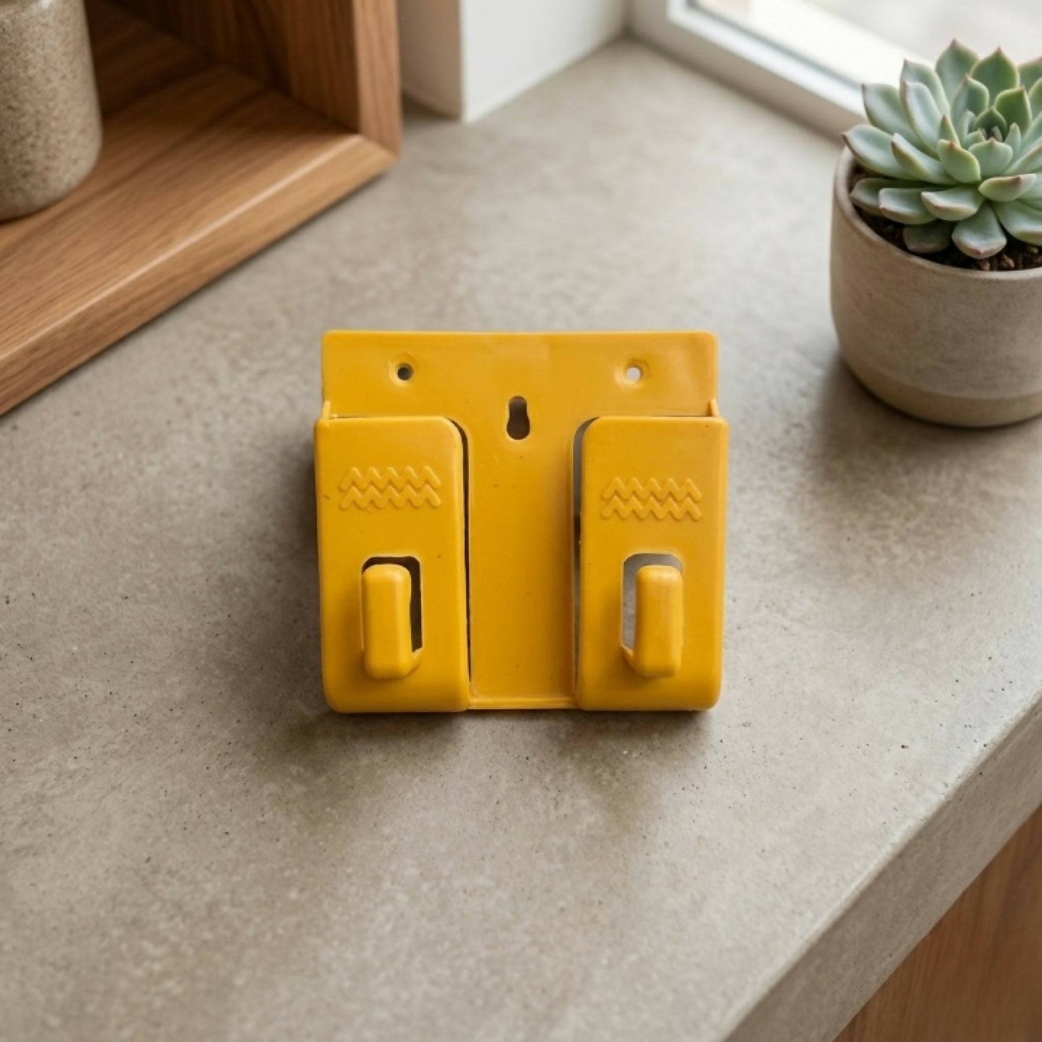 Pack of 10 Universal Wall Mounted Mobile Phone Holders – Charging Stand & Remote Organizer