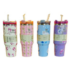 Stainless Steel Stanley Marble Tumbler, Vacuum Insulated Leakproof Design