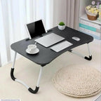 Black Laptop Table for Home Office Use
