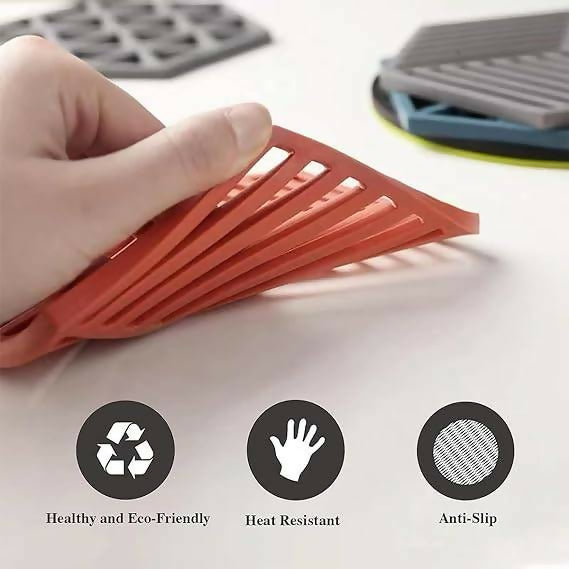 1PCS Multifunction Heat Resistant Silicone Mat