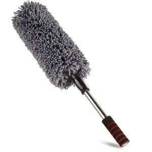Microfiber Car Duster – Scratch-Free Cleaning with Extendable Handle