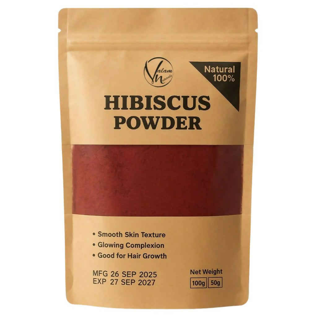 Organic Hibiscus Flower Powder for Skin & Hair