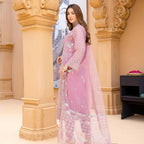 Semi Stitched Chiffon Suit