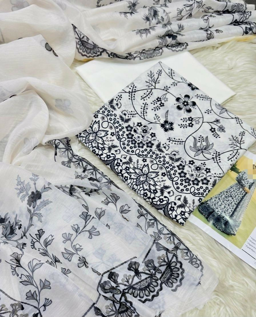 BRAND FAIZA SAQLAIN 🔵🔵🔵 Hania amir viral dress SUMMER LAWN EDITION 2026” Digital Printed Lawn 3pc