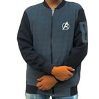Printed Zipper Jacket, Premium Fleece, Warm Winter Essentials, for Men & Boys
