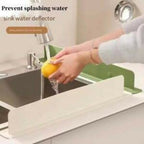Silicone Sink Splash Guard for Kitchen – Adjustable Water Barrier | With Suction Cup (Big Size)