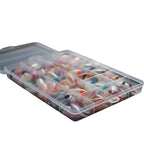 288 Pcs French Nails Set, Multicolor ABS Plastic Tips, for DIY