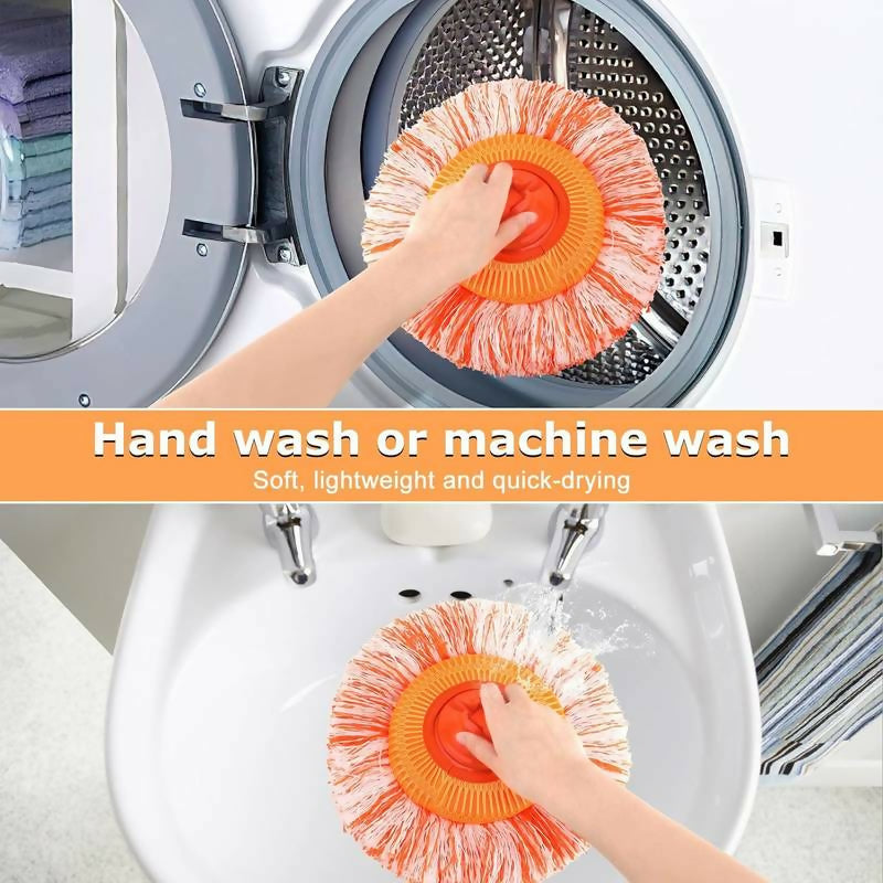 Long-Handle Telescopic Cleaning Mop – 360° Rotating