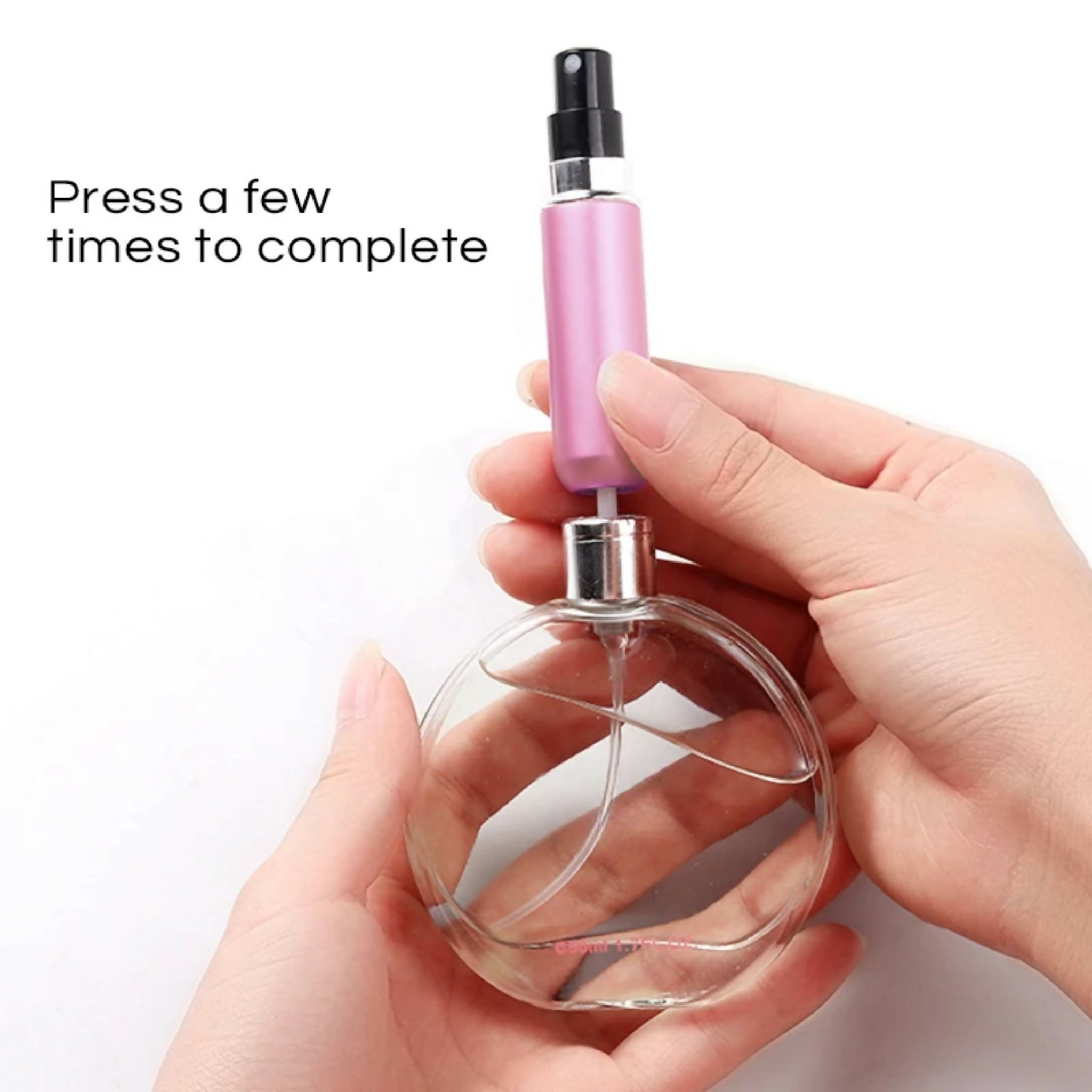 Refillable Mini Perfume Spray Bottle – Portable Travel Atomizer | Random Color
