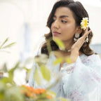 Suit, 3-Piece Ensemble, Delicate Embroidery & Ethereal Organza Dupatta, for Women