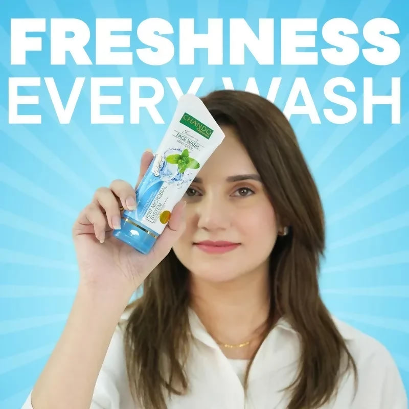CHANDO Naturals Mint Cool Foaming Face Wash 100ml