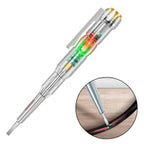 Smart Electric Voltage Tester Pen with Screwdriver | AC/DC Circuit Tester with LED Indicator