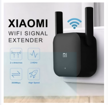 Original Xiaomi Mi Wifi Repeater Pro 300m - Wireless Signal Booster With Dual External Antenna For Expanded Network Coverage