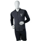Charcoal Grey Messi Zipper Jacket