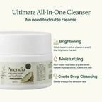 Arencia Fresh Green Rice Mochi Cleanser | Low pH Facial Cleanser with Rice Powder & Green Tea | Hydrating Deep Cleansing | 120g