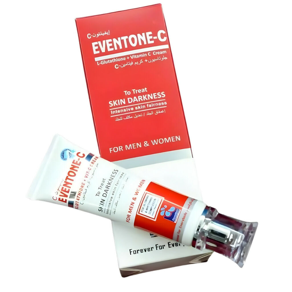 Skin Brightening Cream, L-Glutathione + Vitamin C, for Dark Spots