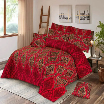 Comforter Set, Premium Adornment & Luxurious 6-Piece Ensemble