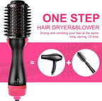 3‑in‑1 Hair Dryer with Comb