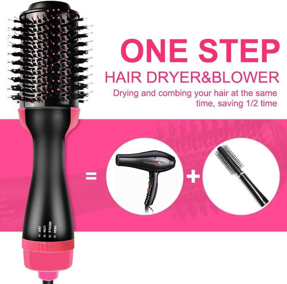3‑in‑1 Hair Dryer with Comb