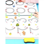 A4 Kids Educational Learning Tracing Book