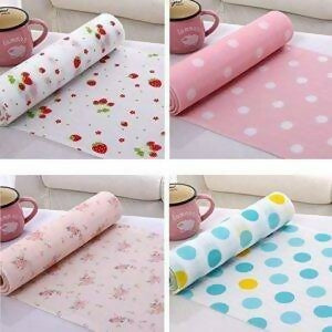 Kitchen Anti-Slip Foam Drawer Mat | Waterproof Cushion Sheet For Cupboards, Refrigerators & Tables – Size 45*150 cm | Random Colour