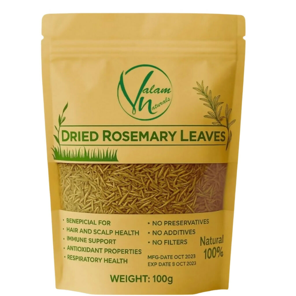 Valam Naturals Dried Rosemary Leaves, 100% Natural Herb