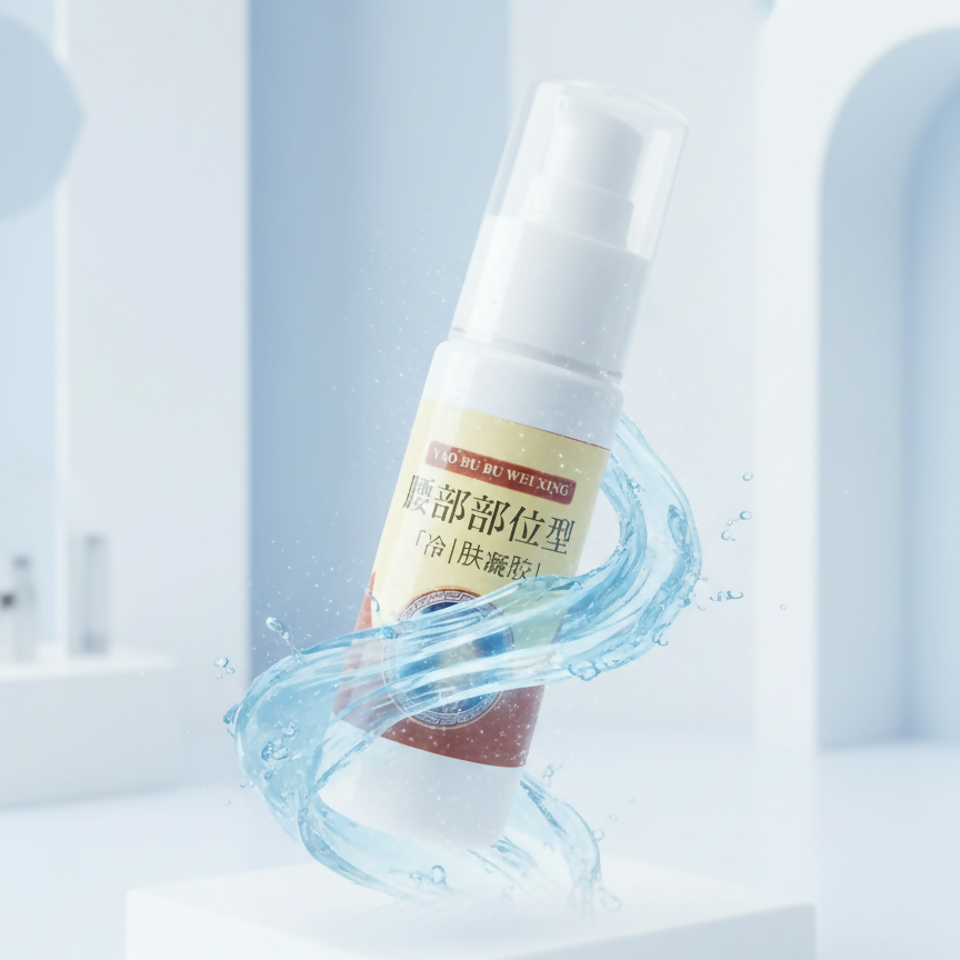 YAO BU BU WEIXING Lumbar Cold Skin Gel – Specialized Cooling Relief Gel for Lumbar & Lower Back Area | 35ml