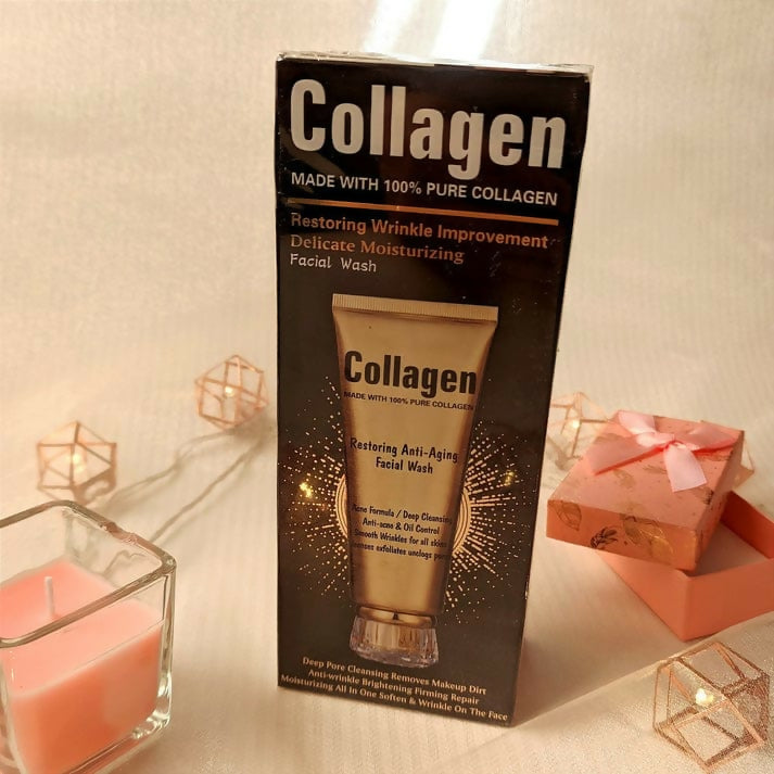 Wokali Collagen Anti Aging And Anti Acne Facial Wash