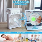 Portable Humidifier Air Cooler with 5-Hole Spray