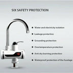 Electric Kitchen Instant Water Heater Tap – Instant Hot Water Faucet | Fast Heating Tankless Faucet