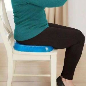 Non Slip Egg Sitter Gel Seat Cushion Soft Sitting Support Pad Cushion for Car and Office Chair Seat Pads Breathable Honeycomb Bike Seat Foam