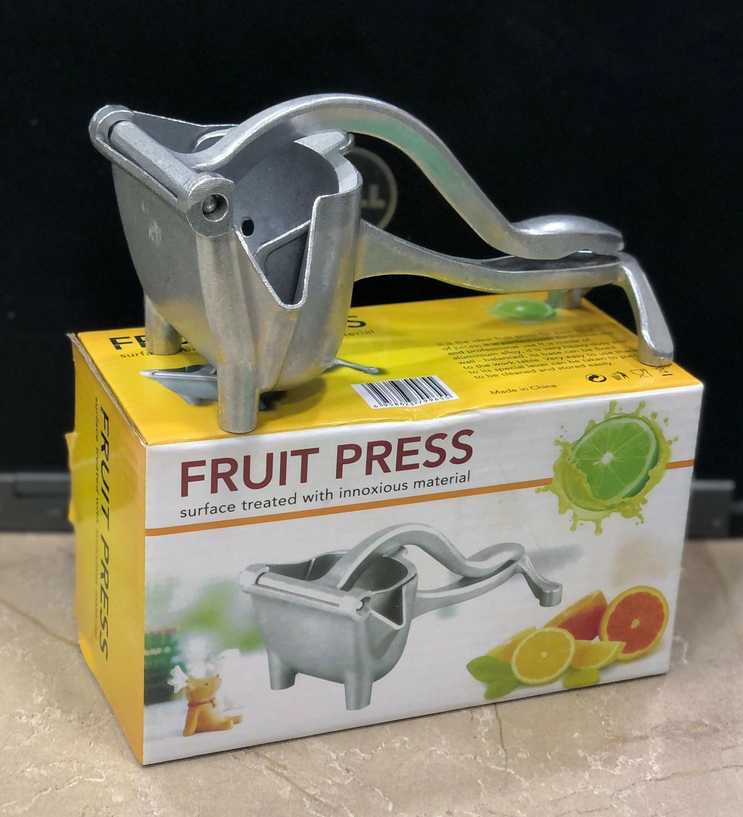 Lemon Orange Clip Handheld Fruit Juicer | Durable Manual Portable Juicer | Kitchen & Baby Fruit Squeezer