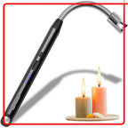 Electric Arc USB Rechargeable Lighter, 360° Flexible Neck
