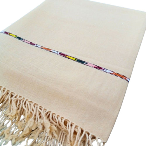 Camel Wool Shawl
