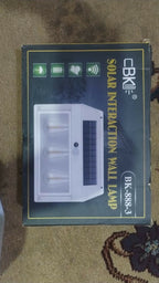 Solar Interaction eall Lamp outdoor Motion Sensor Light Solar Powered LED wall Light waterproof .