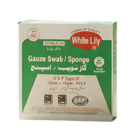 Gauze Swab Sponge Pads, Sterile Cotton Absorbent, for Medical & Home Care