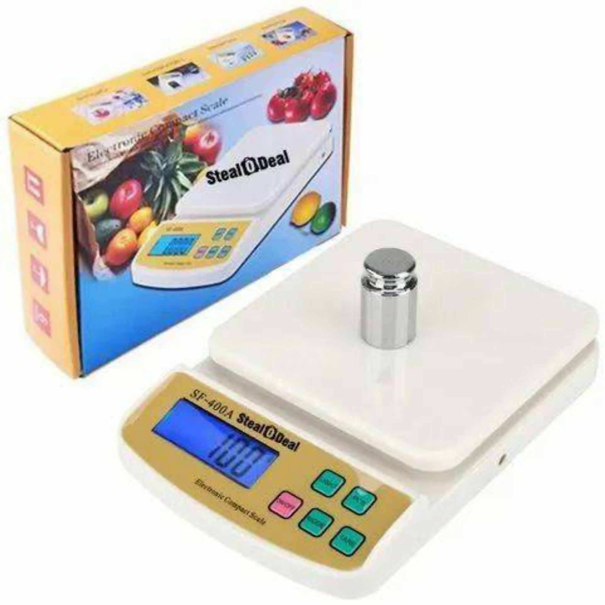 SF-400A Digital Kitchen Scale 10kg | High Accuracy Food Weighing Machine