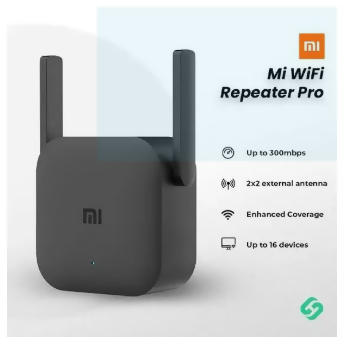 Original Xiaomi Mi Wifi Repeater Pro 300m - Wireless Signal Booster With Dual External Antenna For Expanded Network Coverage